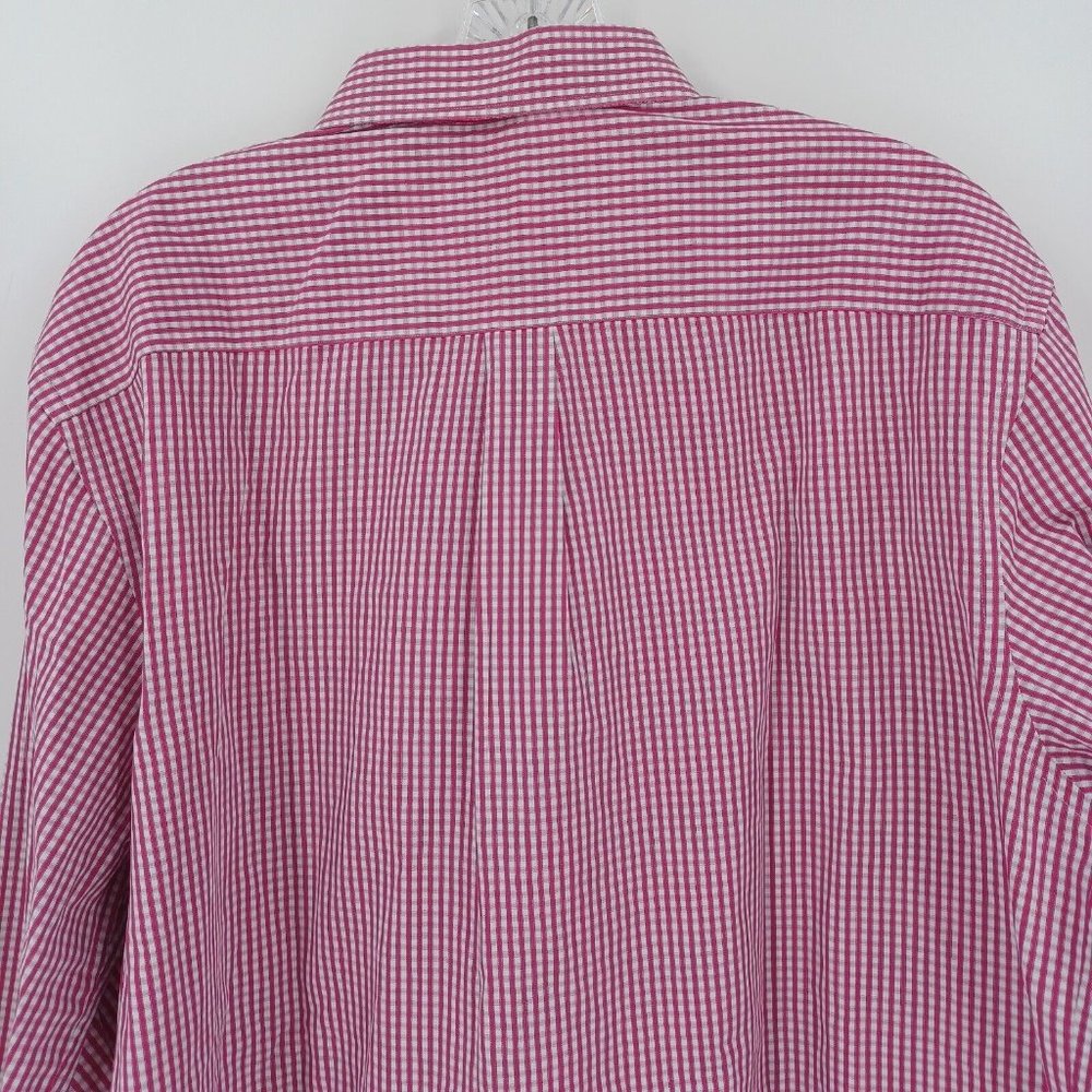 J. HILBURN XL 48in Chest Multi Plaid Button Up Down Shirt Collard Dress Business - Picture 10 of 16